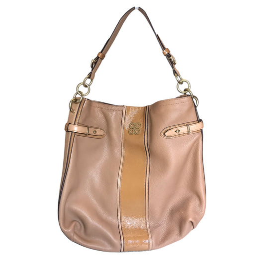 Handbag Designer By Coach In Brown, Size:Large