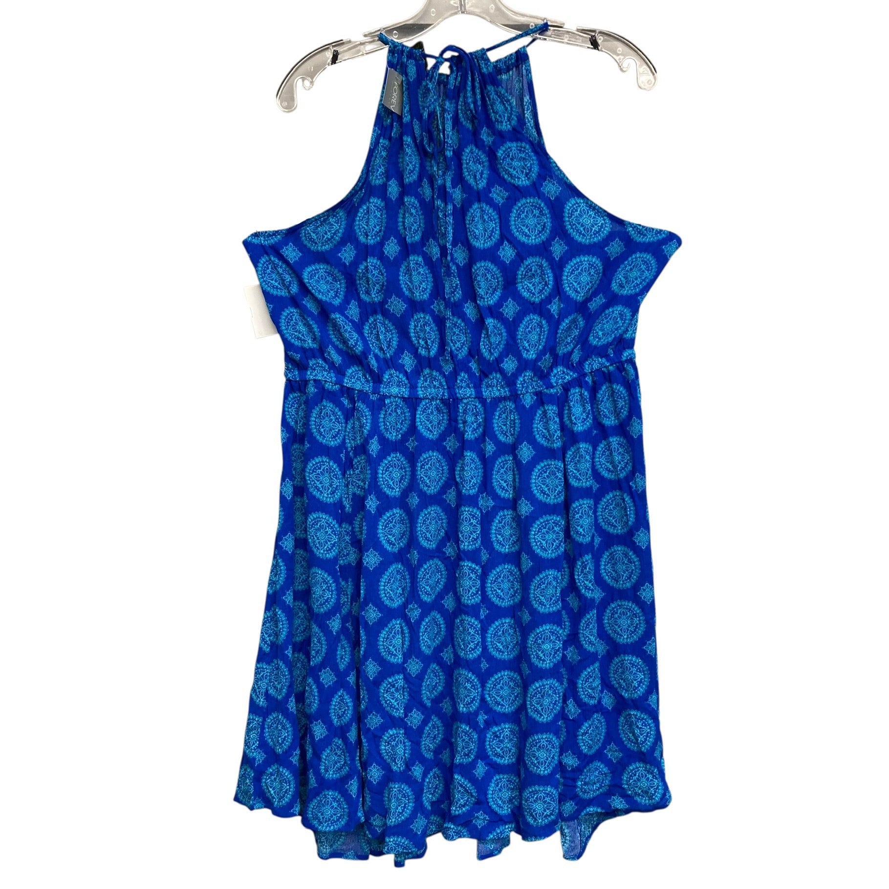 Dress Casual Short By Forever 21 In Blue, Size:2X Clothes Mentor North Olmsted Dress Casual Short By Forever 21 In Blue, Size:2X Clothes Mentor North Olmsted