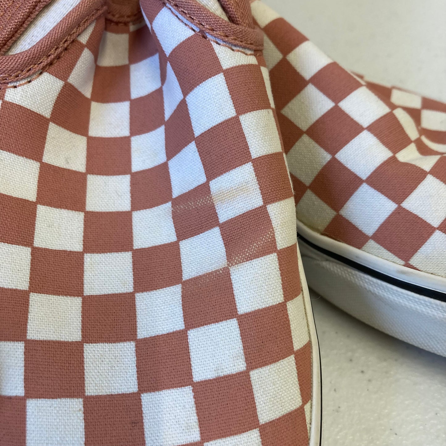 Shoes Sneakers By Vans In Checkered Pattern, Size:8.5