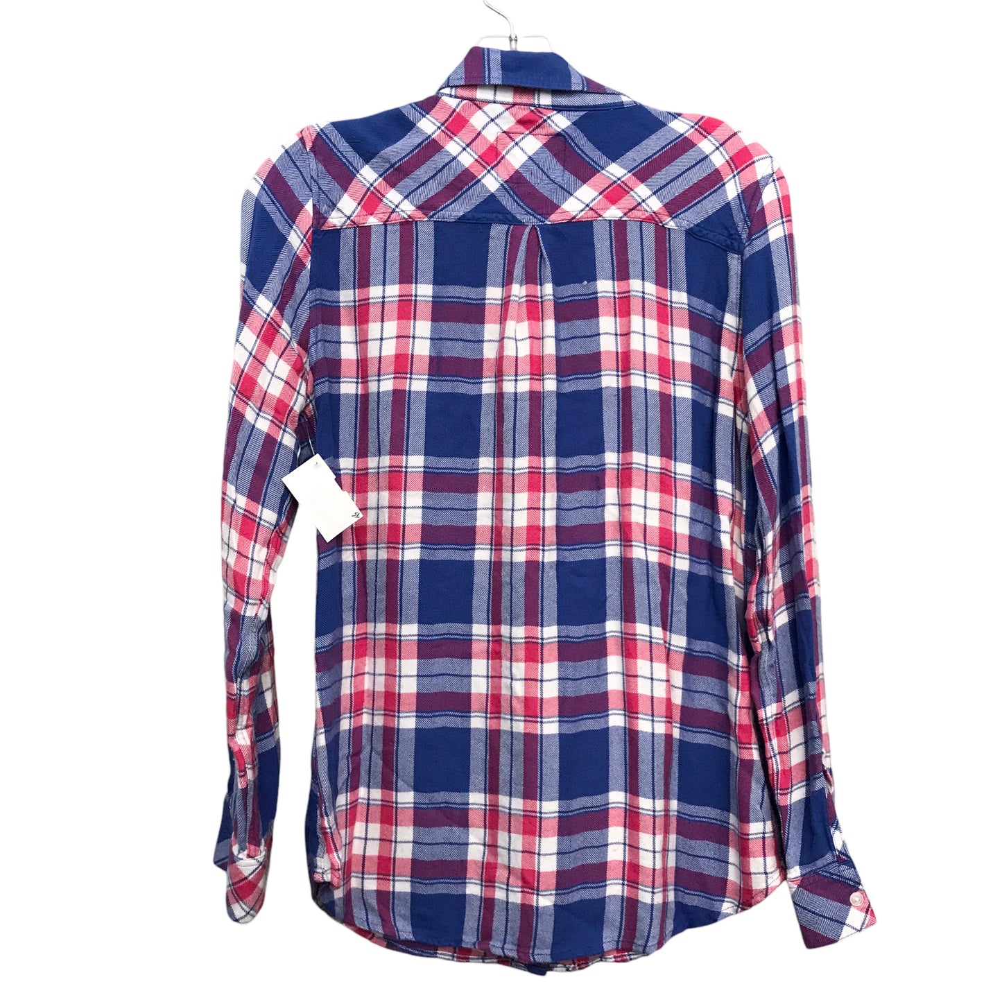 PLAID PATTERN TOP LS by RAILS Size:S