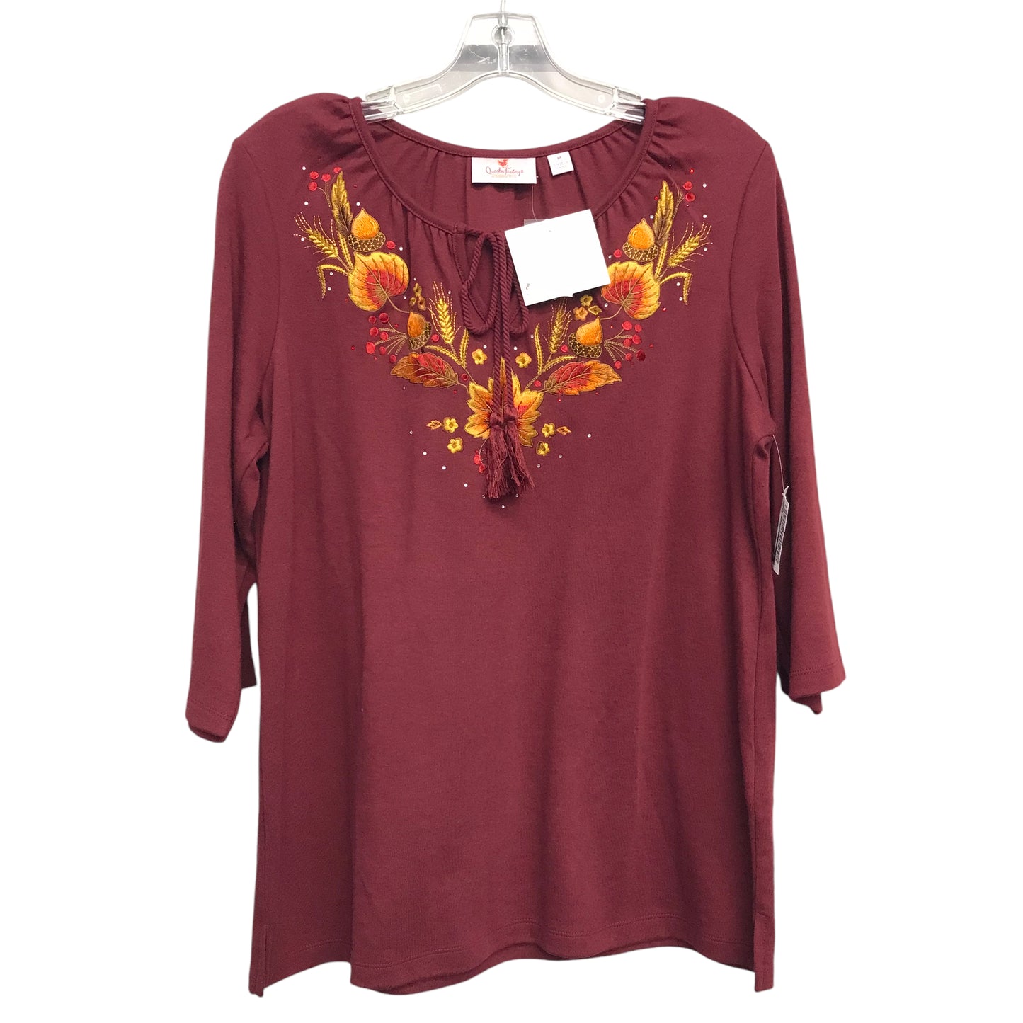 Top Ls By Quaker Factory In Red, Size:M