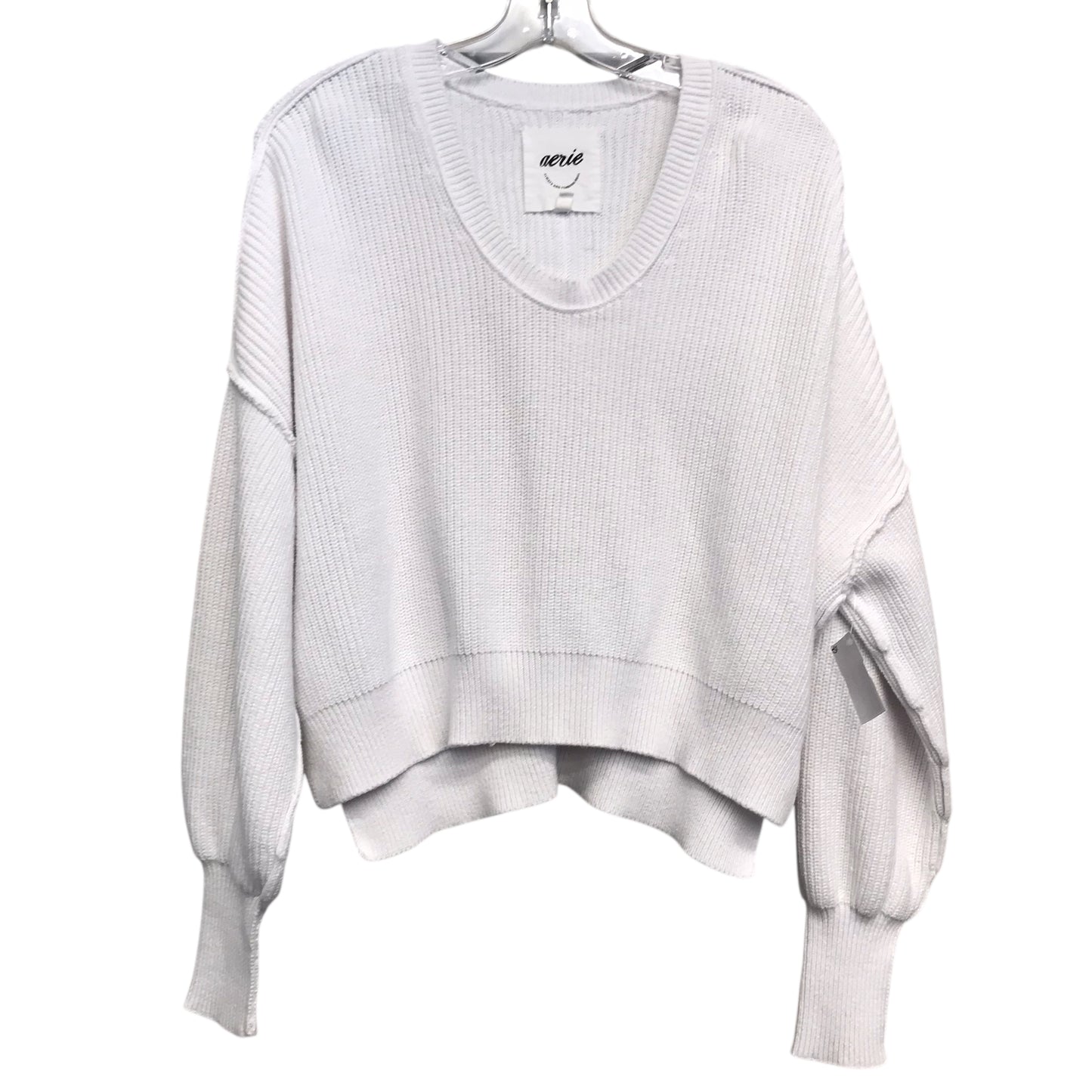 Sweater By Aerie In White, Size:S