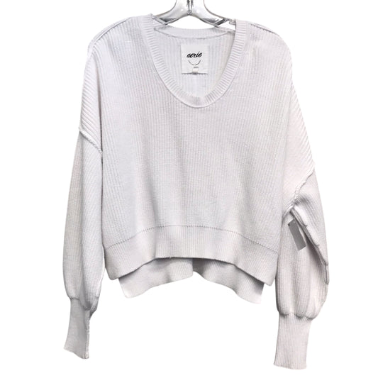 Sweater By Aerie In White, Size:S