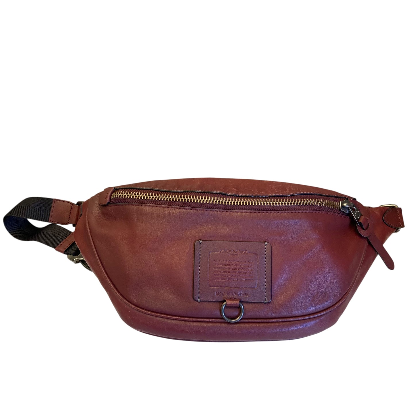 Belt Bag Designer By Coach In Red, Size:Large