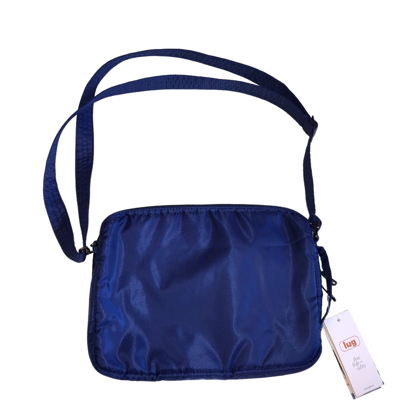 BLUE HANDBAG by LUG Size:MEDIUM