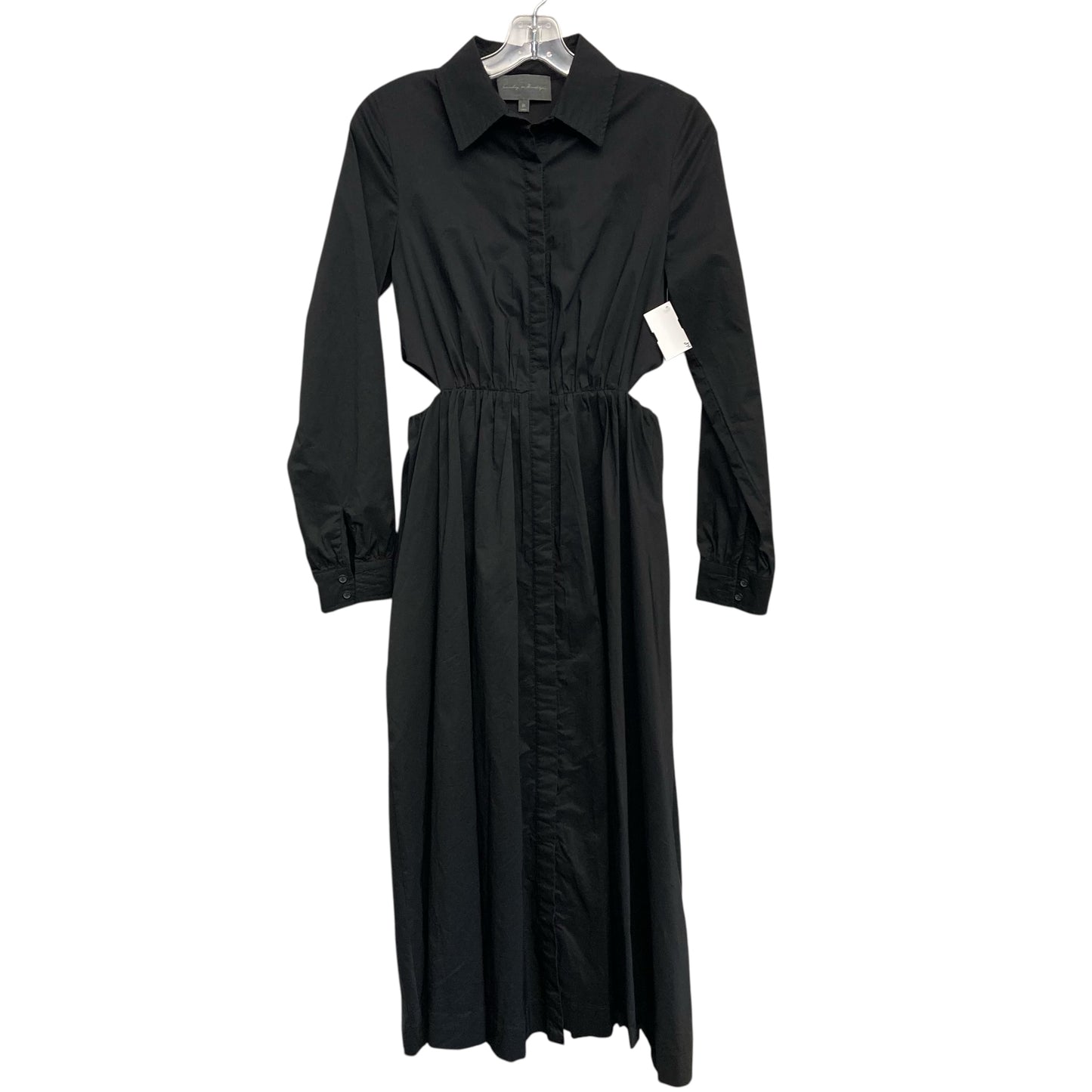 Dress Casual Midi By Sunday In Brooklyn In Black, Size:Xs
