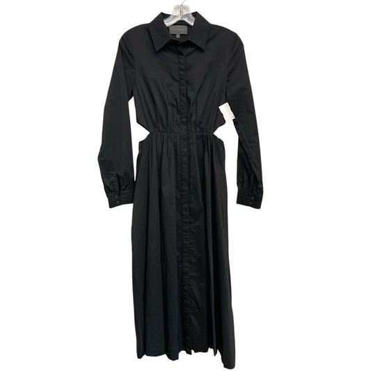 Dress Casual Midi By Sunday In Brooklyn In Black, Size:Xs
