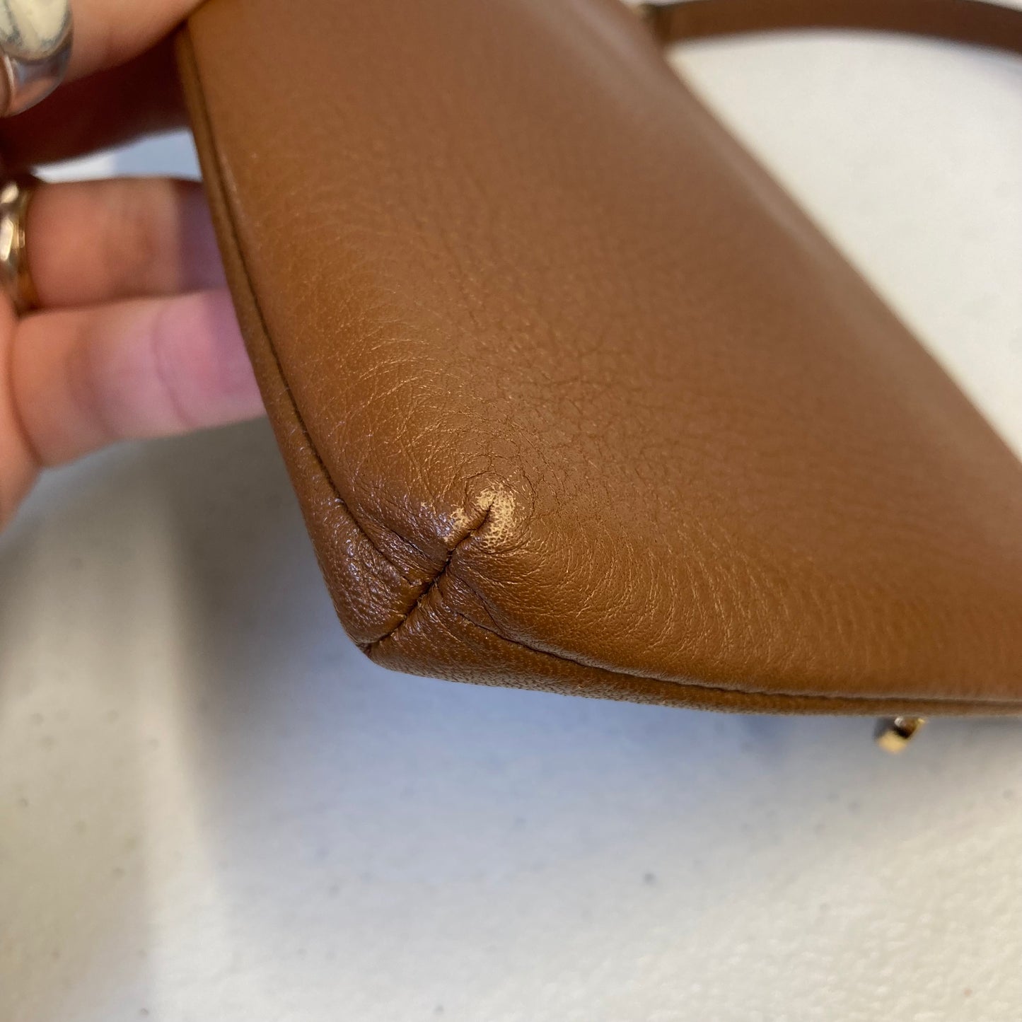 Wristlet Designer By Michael Kors In Brown, Size:Medium