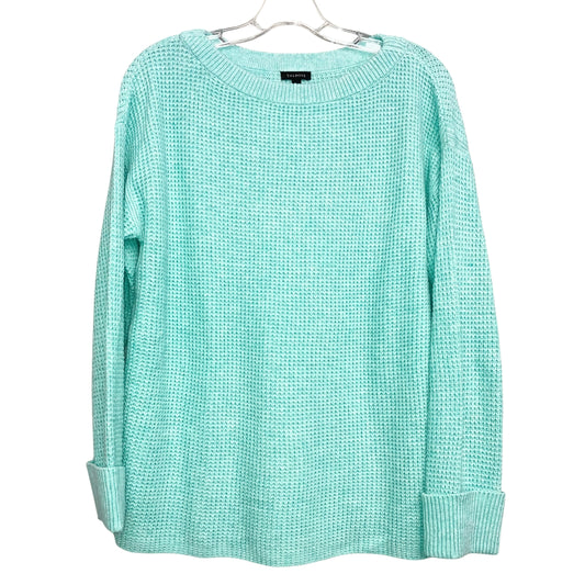 Sweater By Talbots In Aqua, Size:S
