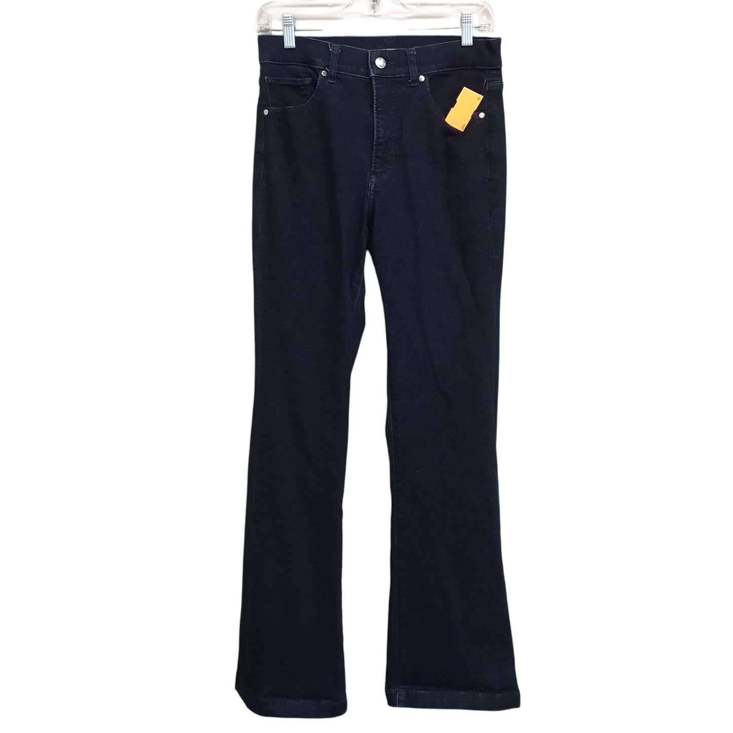 Jeans Flared By Express In Blue Denim, Size:8
