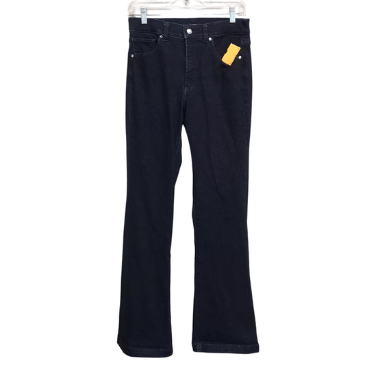 Jeans Flared By Express In Blue Denim, Size:8