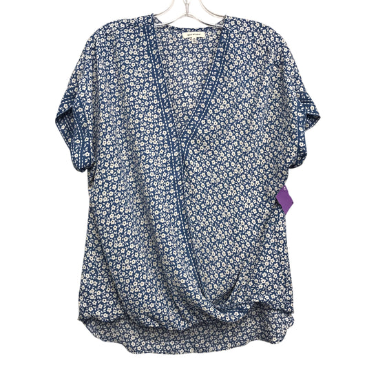 Top Sleeveless By Max Studio In Blue, Size:M