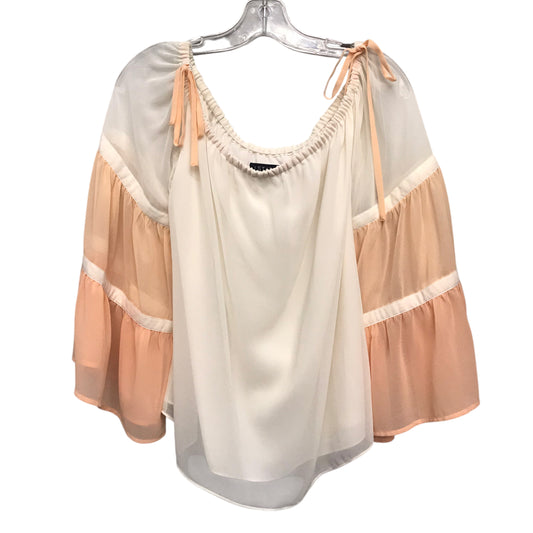 Top Ls By 1.State In Cream, Size:S