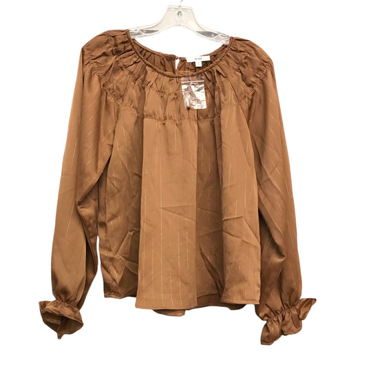 Top Ls By Mine In Brown, Size:L