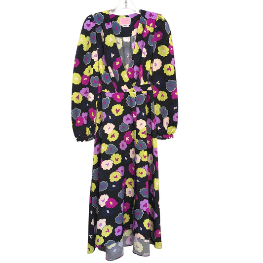Dress Designer By Kate Spade In Floral Print, Size:Xs