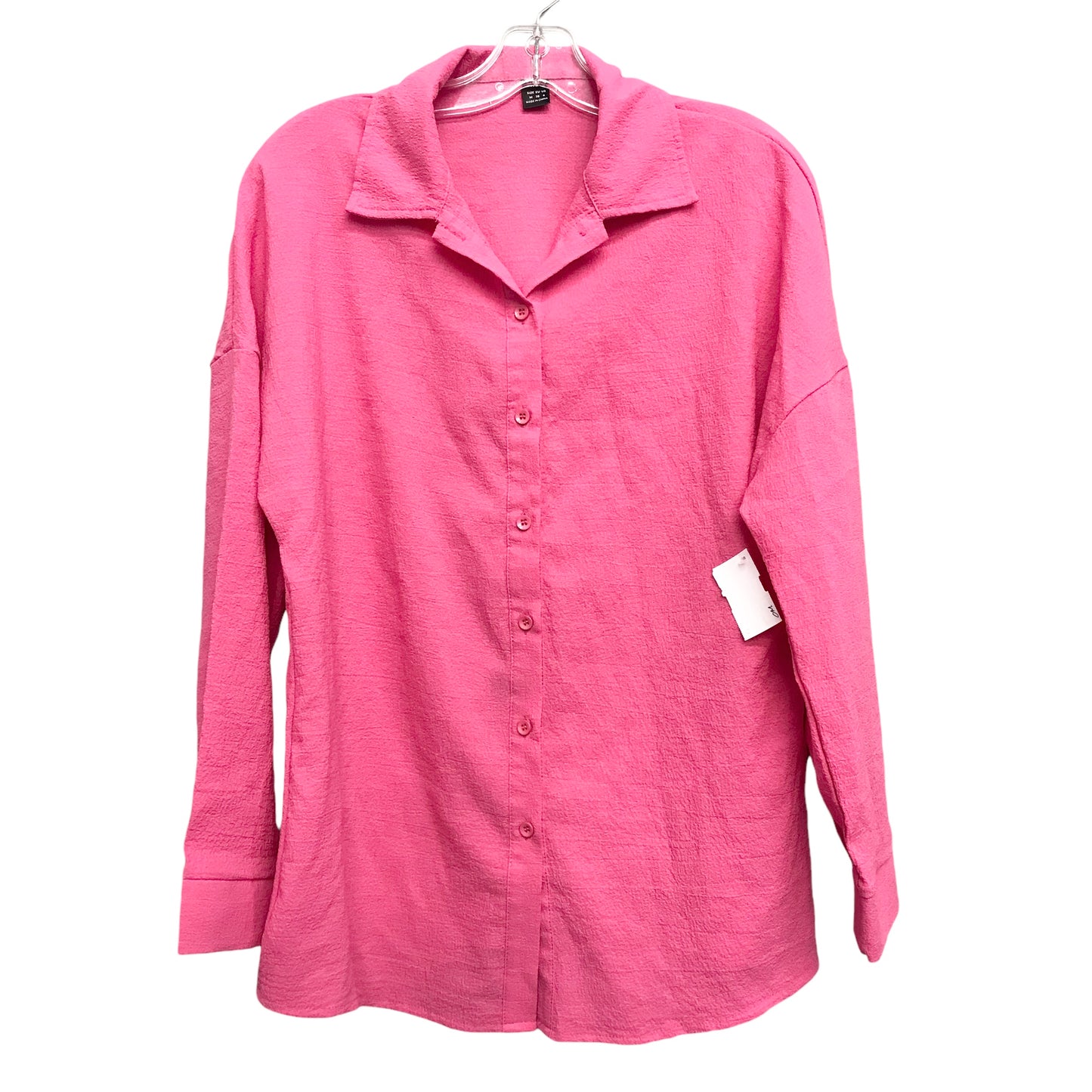 Top Ls By Shein In Pink, Size:M