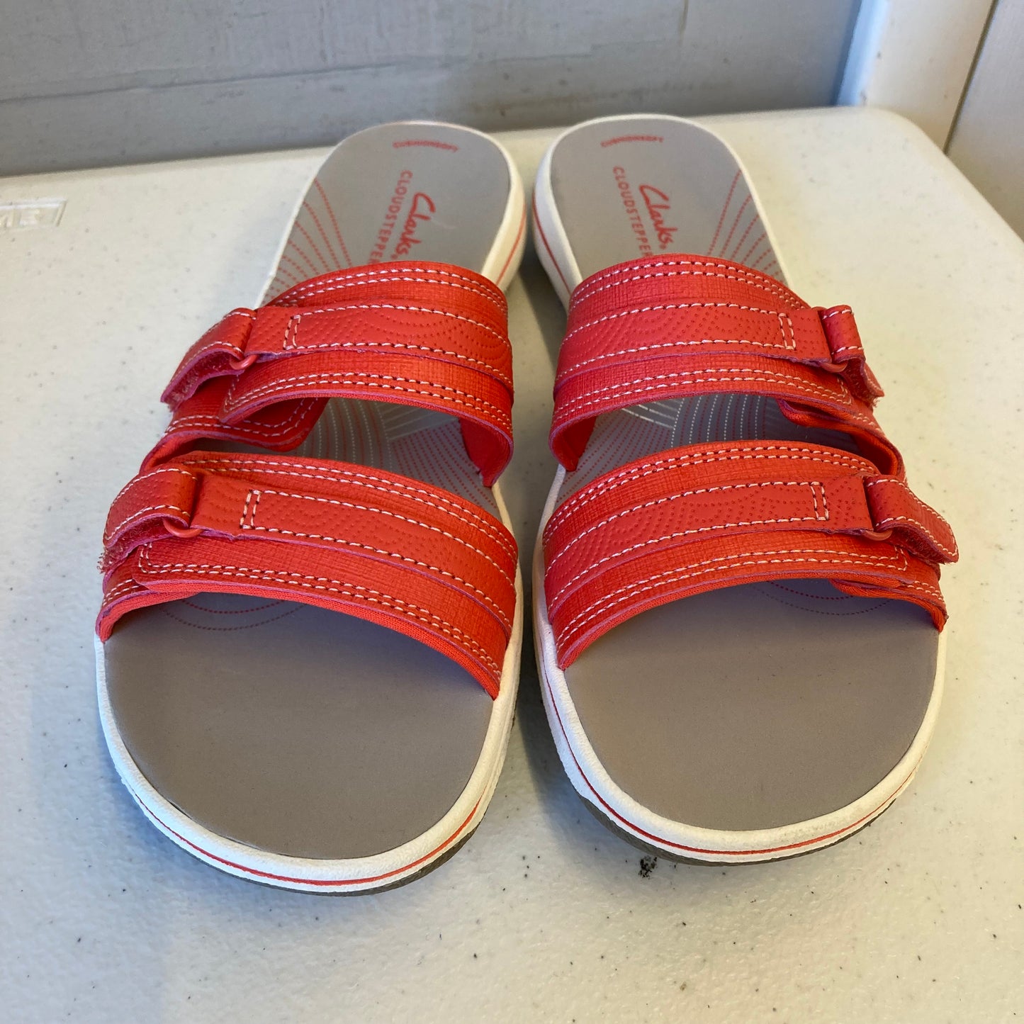 Sandals Sport By Clarks In Coral, Size:8