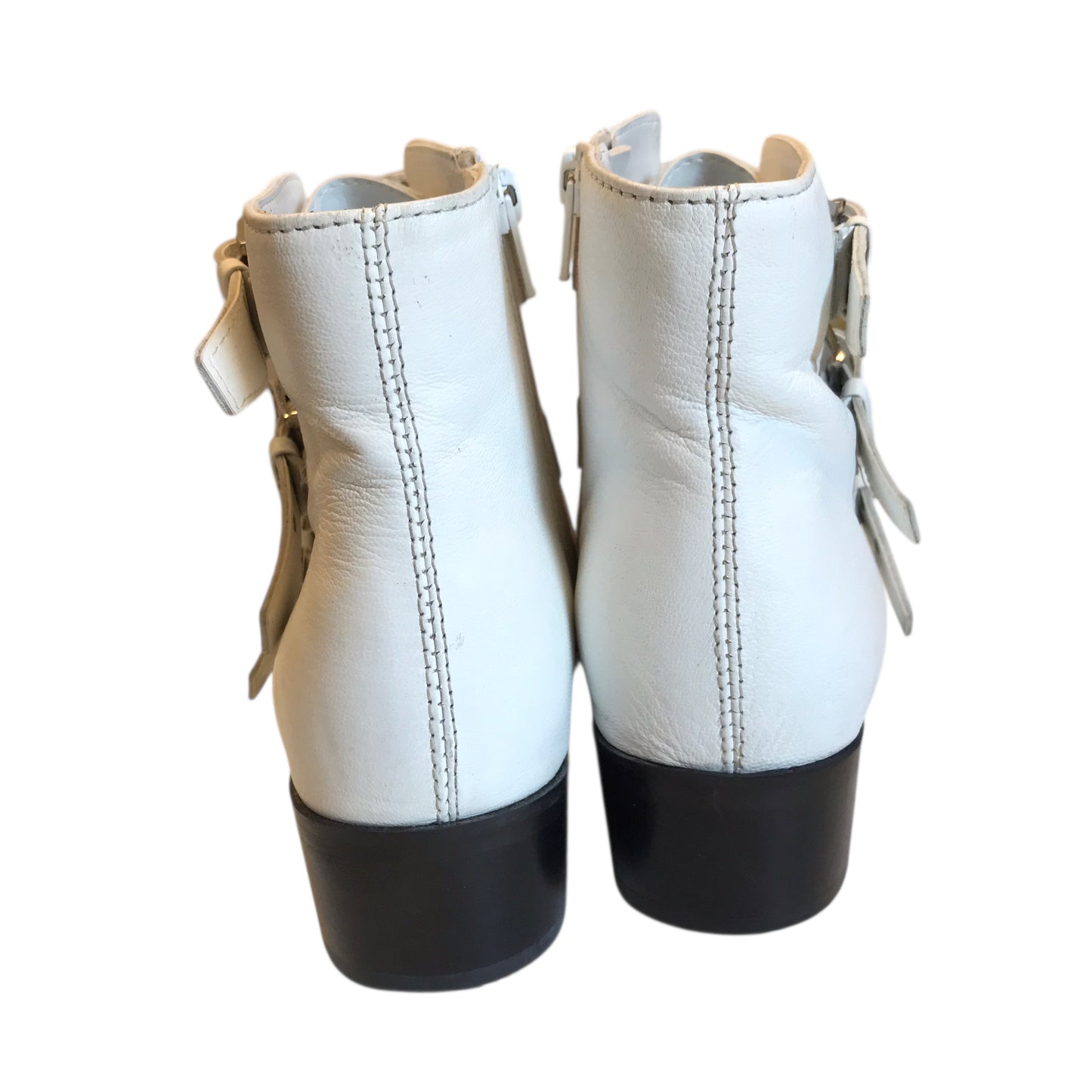 Boots Western By Nasty Gal In White, Size:8.5