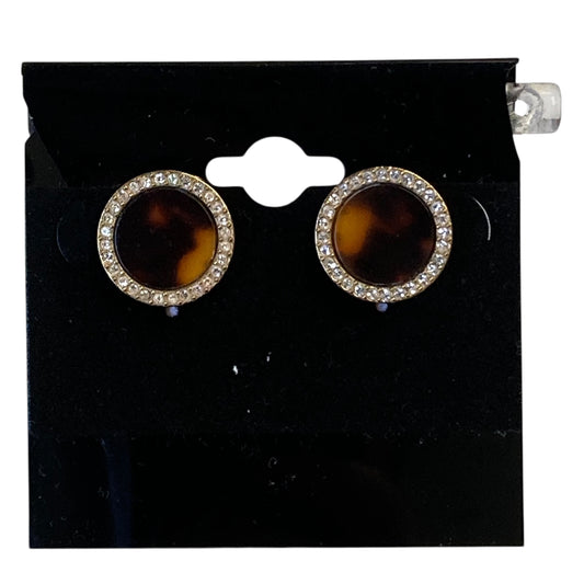 Earrings Designer By Michael Kors In Brown
