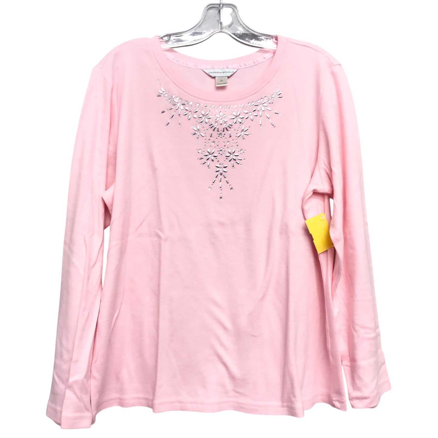 Top Ls By Christopher And Banks In Pink, Size:Xl