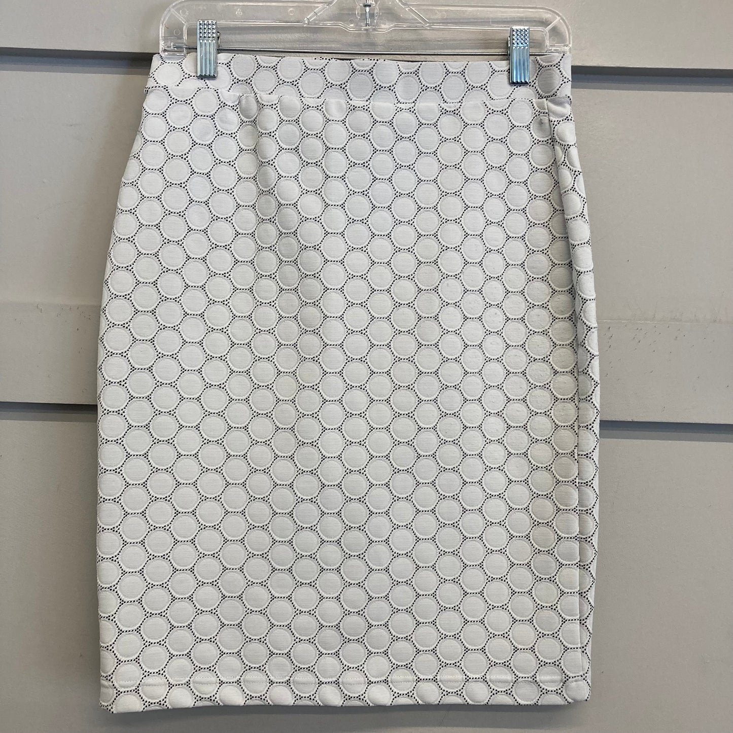 Skirt Midi By Leota In Black & White, Size:4