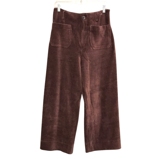 Pants Corduroy By Lc Lauren Conrad In Brown, Size:10