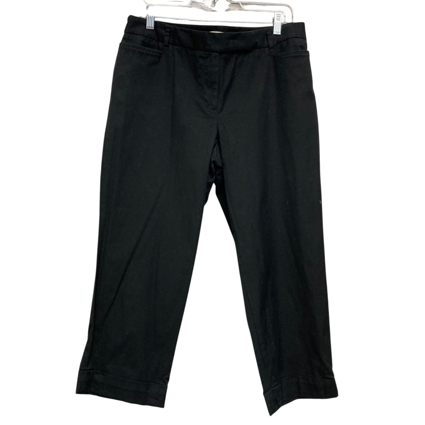 Capris By Loft In Black, Size:12