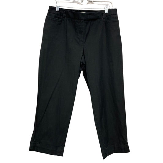 Capris By Loft In Black, Size:12