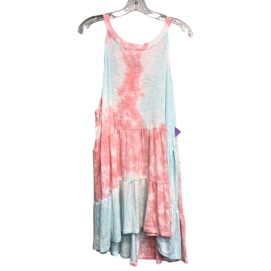 Top Sleeveless By Torrid In Blue & Pink, Size:4X