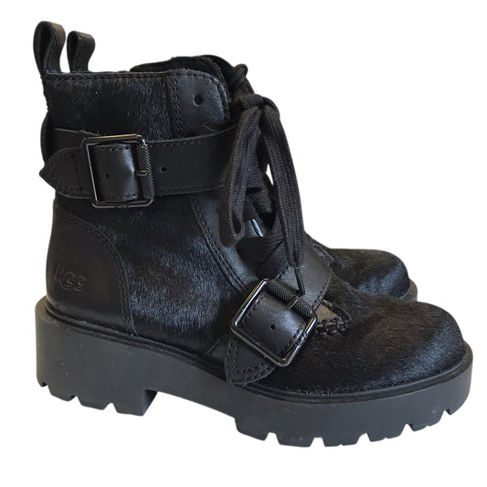 Boots Designer By Ugg In Black, Size:5