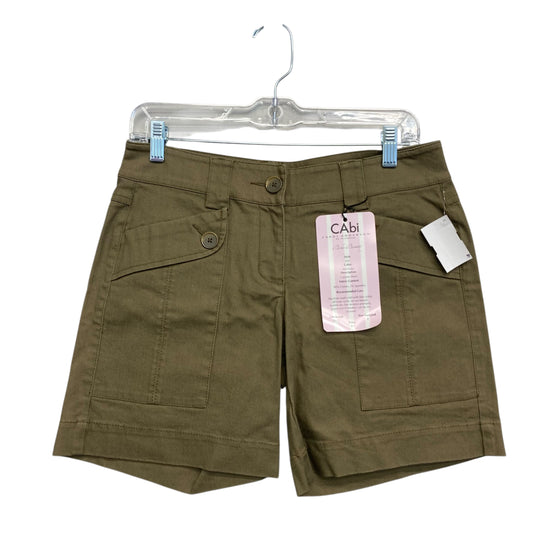 Shorts By Cabi In Green, Size:4