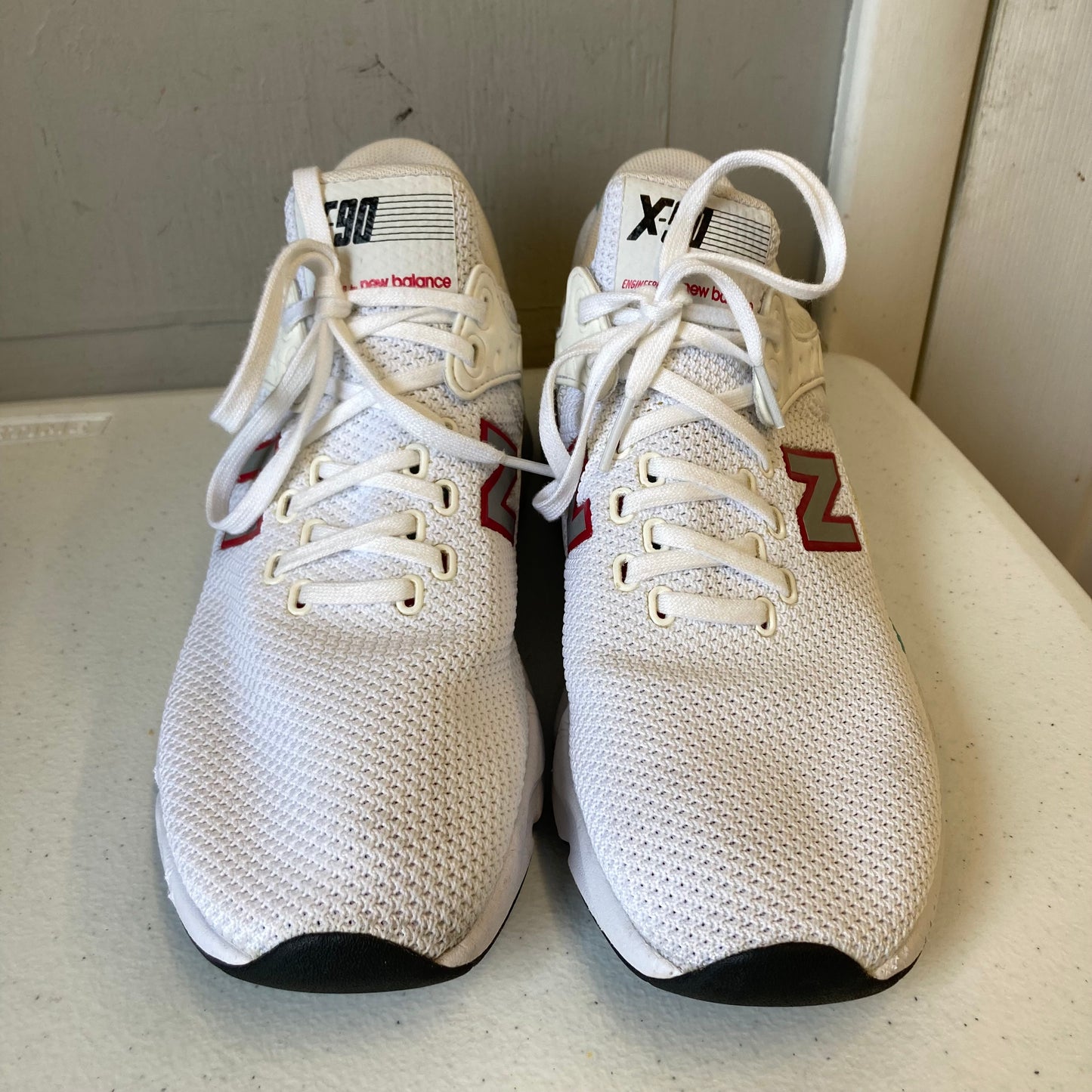 Shoes Athletic By New Balance In White, Size:10