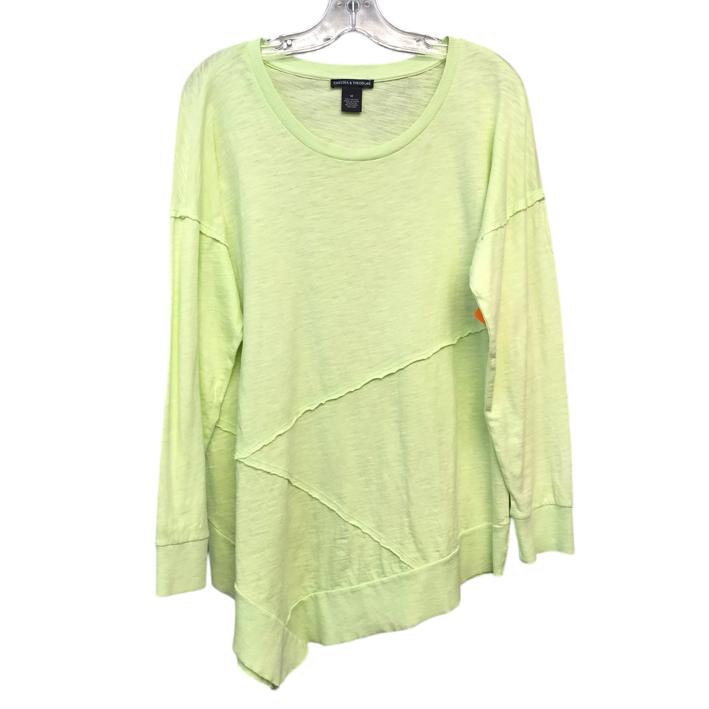 Top Ls By Chelsea And Theodore In Green, Size:M