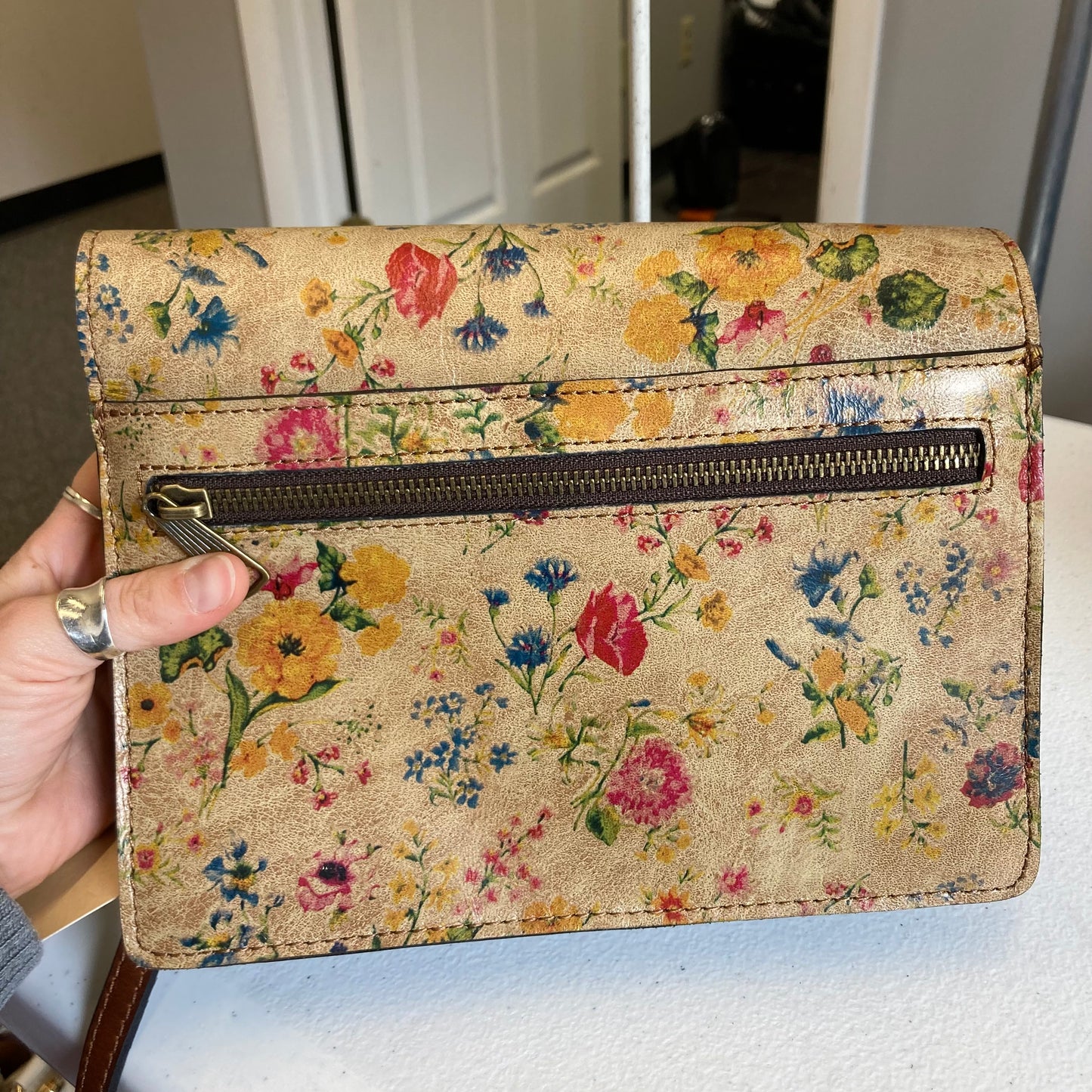 Crossbody Designer By Patricia Nash In Multi, Size:Small