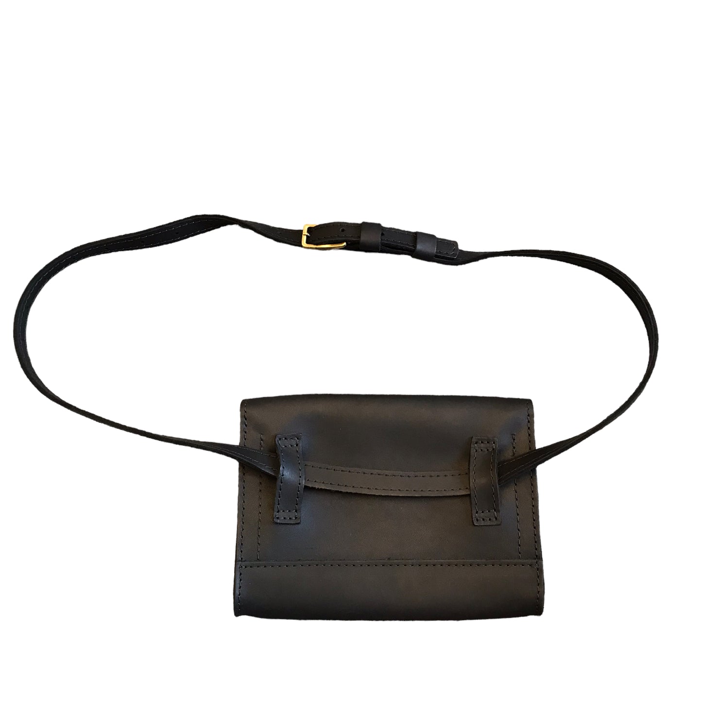 BELT BAG by PORTLAND LEATHER In BLACK, Size: SMALL