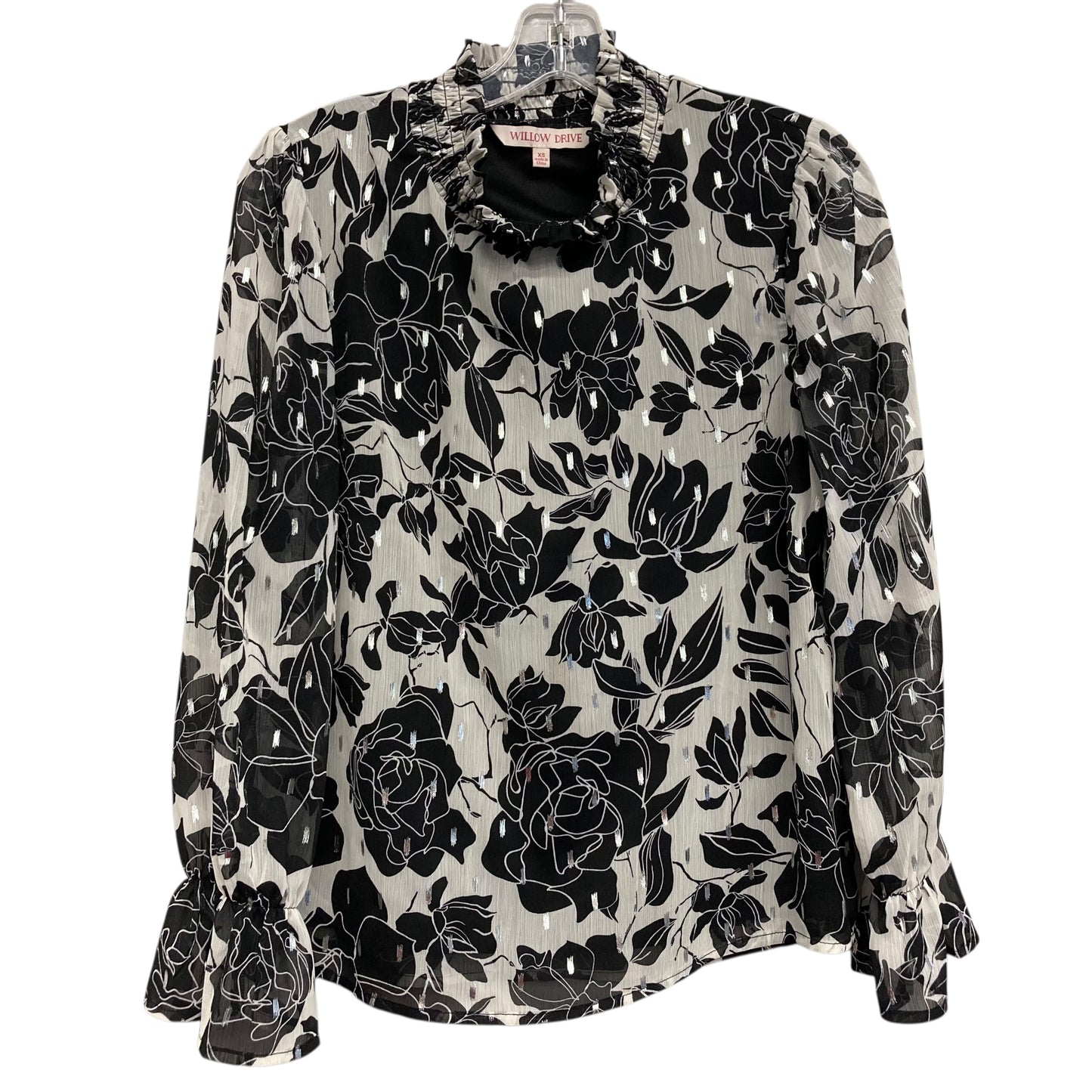 Top Ls By Willow Drive In Black & Grey, Size:Xs