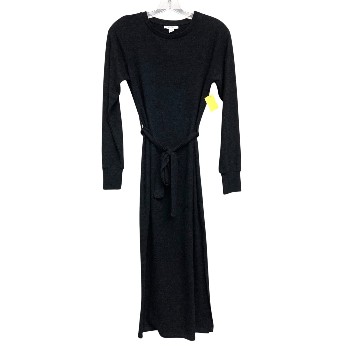 Dress Casual Midi By Top Shop In Black, Size:S