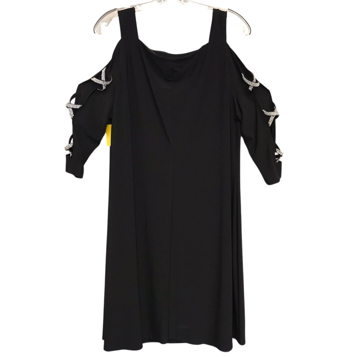 Dress Party Midi By Msk In Black, Size:Xl