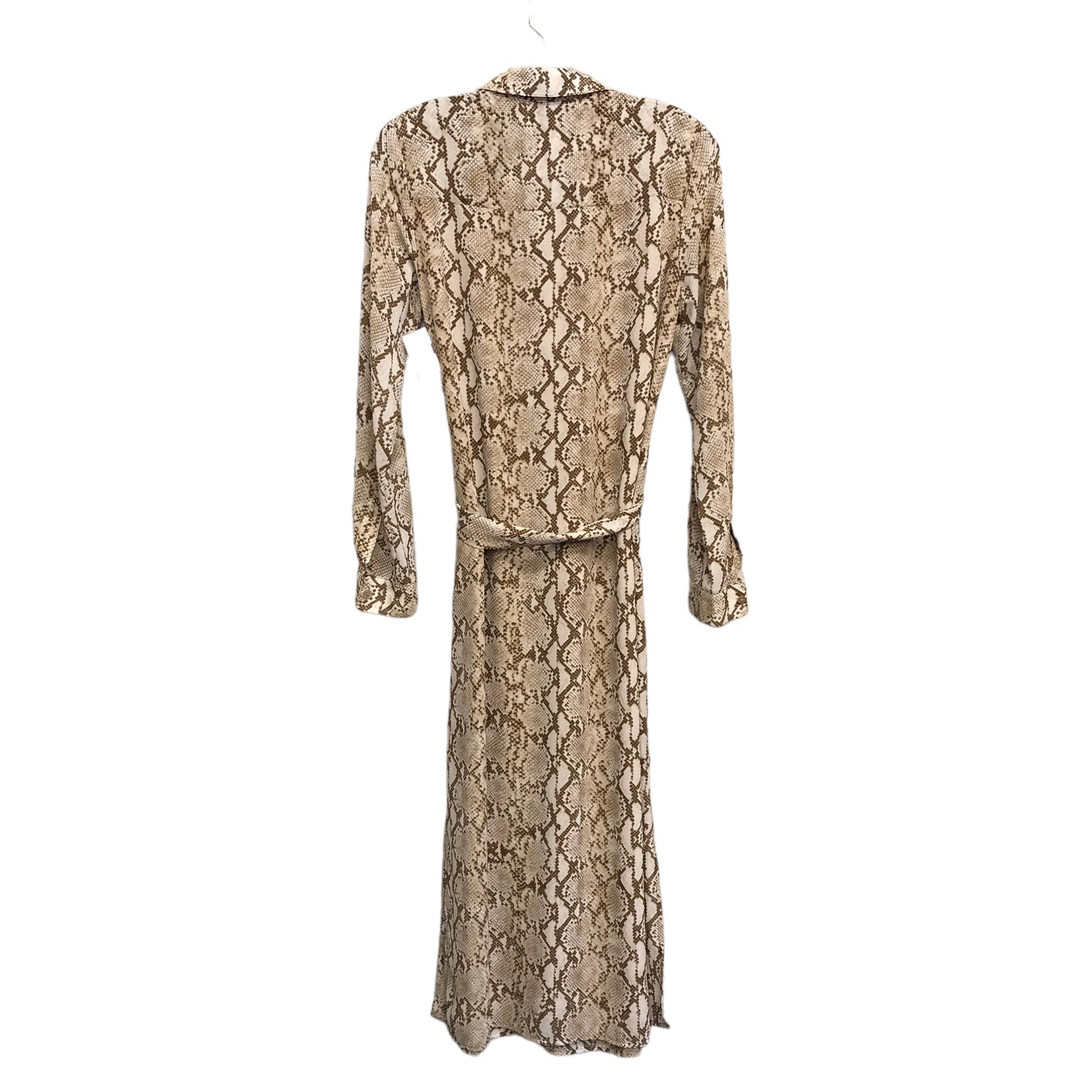 SNAKESKIN PRINT DRESS CASUAL MIDI by MICHAEL BY MICHAEL KORS Size:S