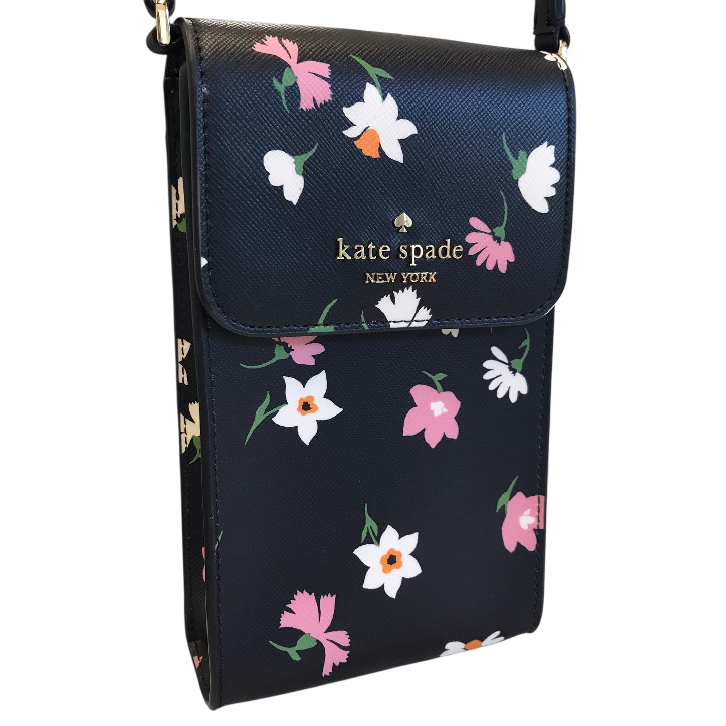 Crossbody Designer By Kate Spade In Floral Print, Size:Small