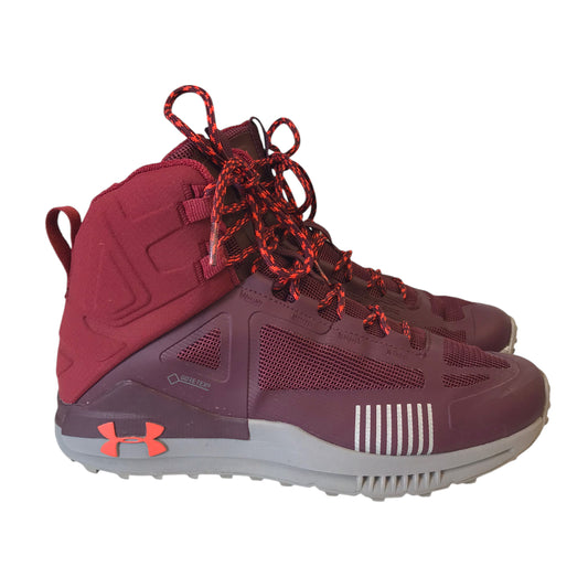 Boots Hiking By Under Armour In Red, Size:10