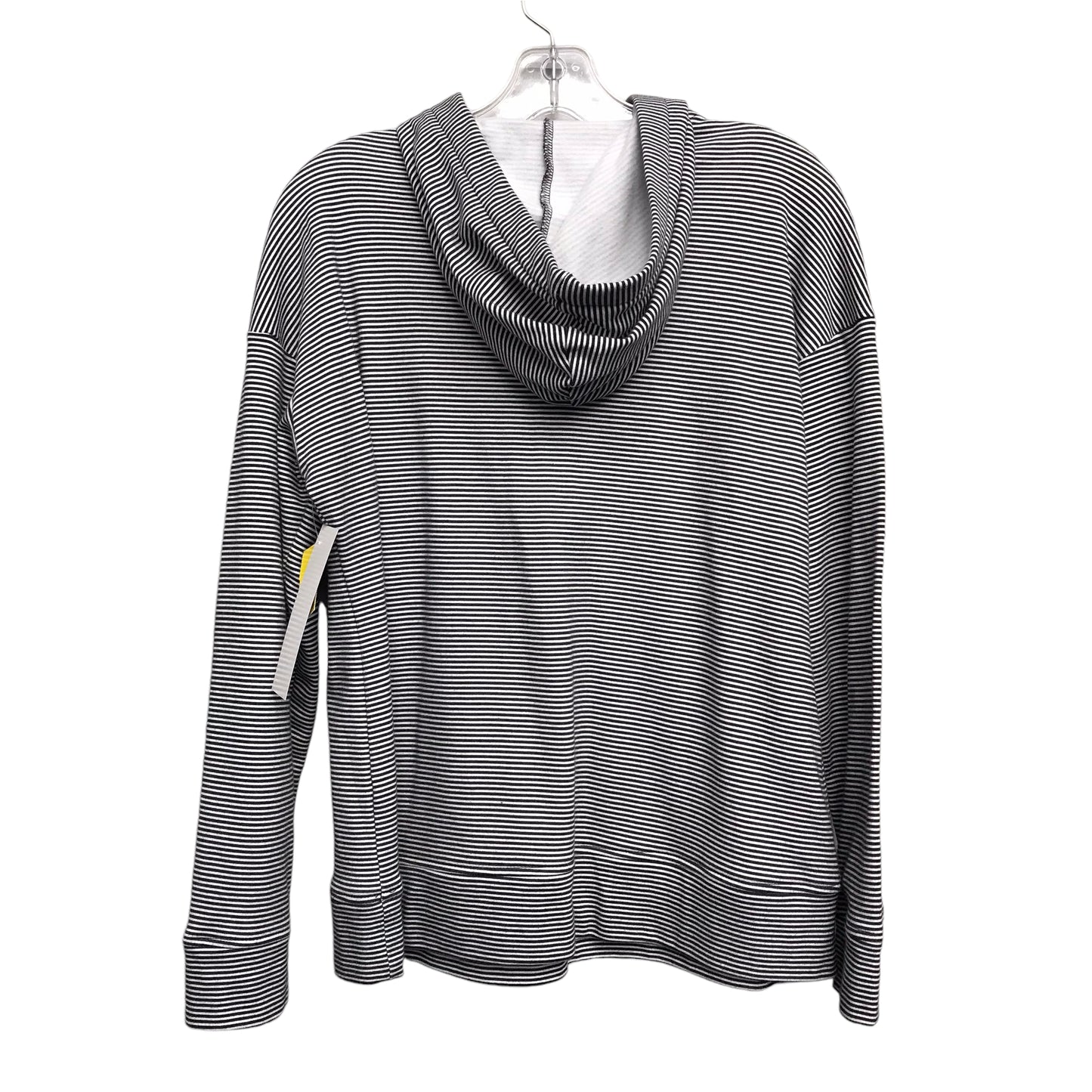 Sweatshirt Hoodie By Croft And Barrow In Black & White, Size:Mp