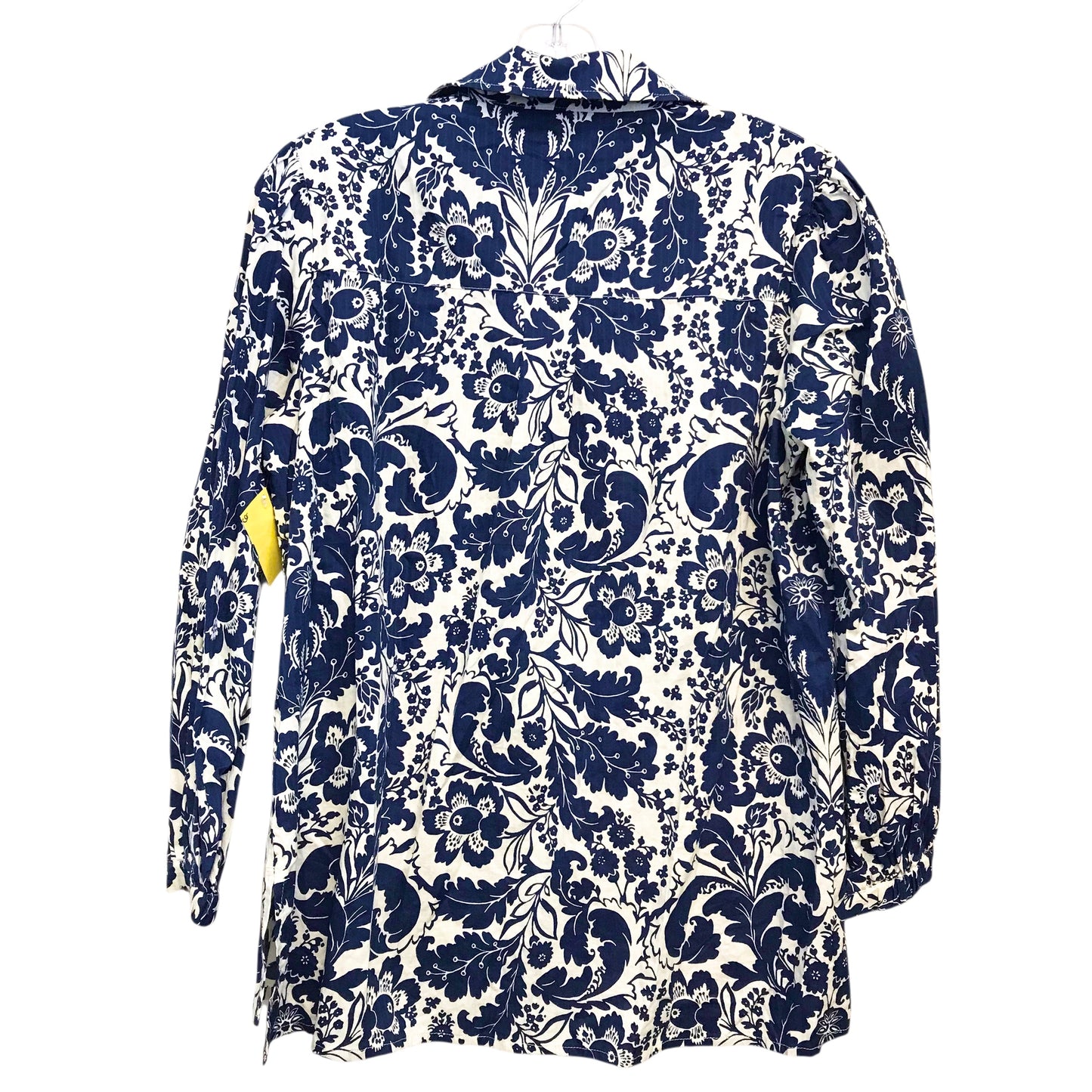 Top Ls Designer By Lilly Pulitzer In Blue & White, Size:S