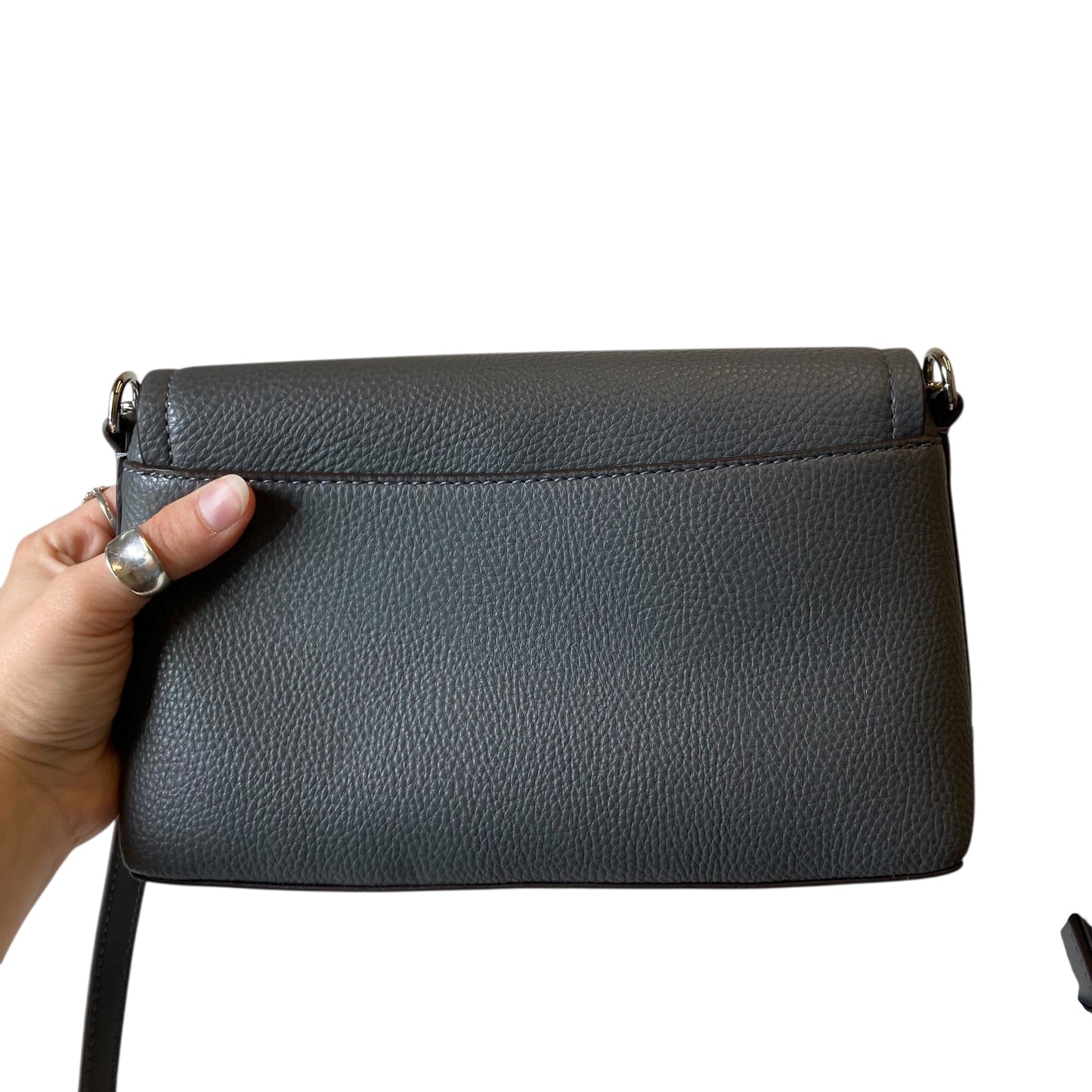 Crossbody Designer By Michael Kors In Grey, Size:Small