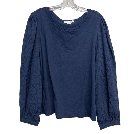 Top Ls By Liz Claiborne In Navy, Size:Xl