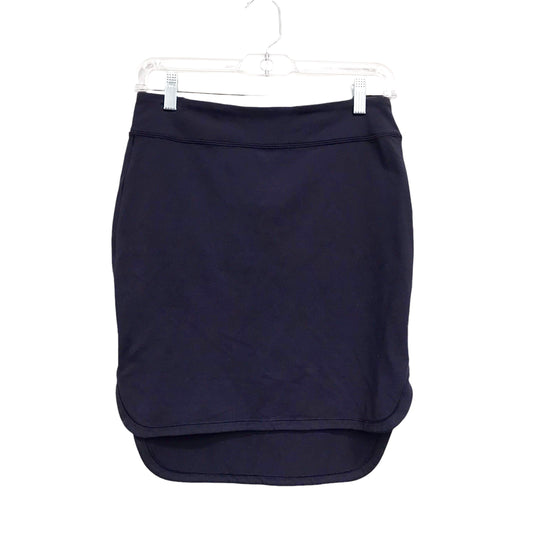 Athletic Skirt By Lululemon In Navy, Size:6