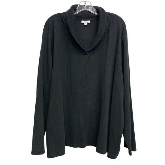 Top Ls By Pure Jill In Black, Size:4X