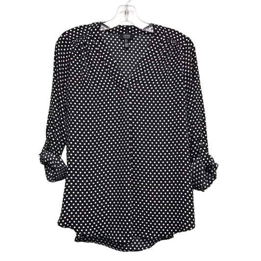 Top Ls By Jones New York In Polkadot Pattern, Size:S