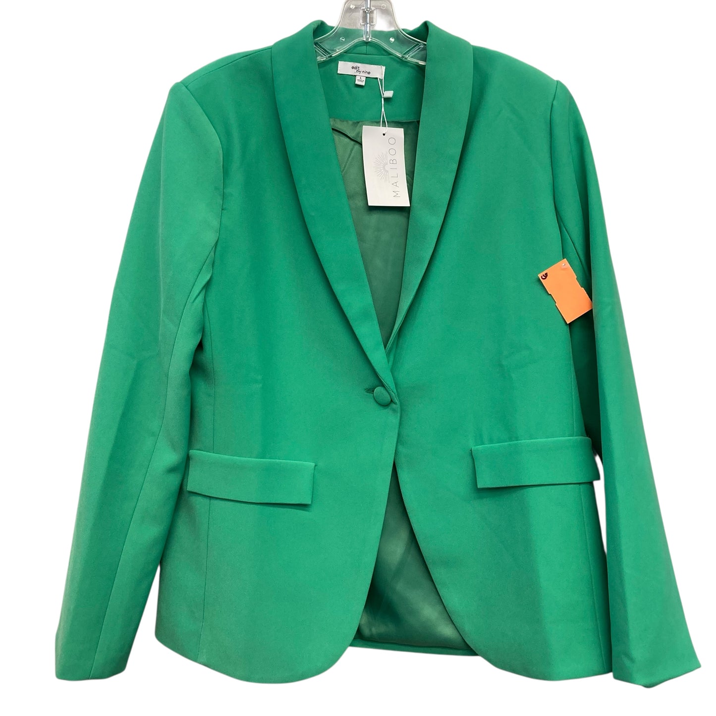 Blazer By Edit by Nine In Green, Size:L