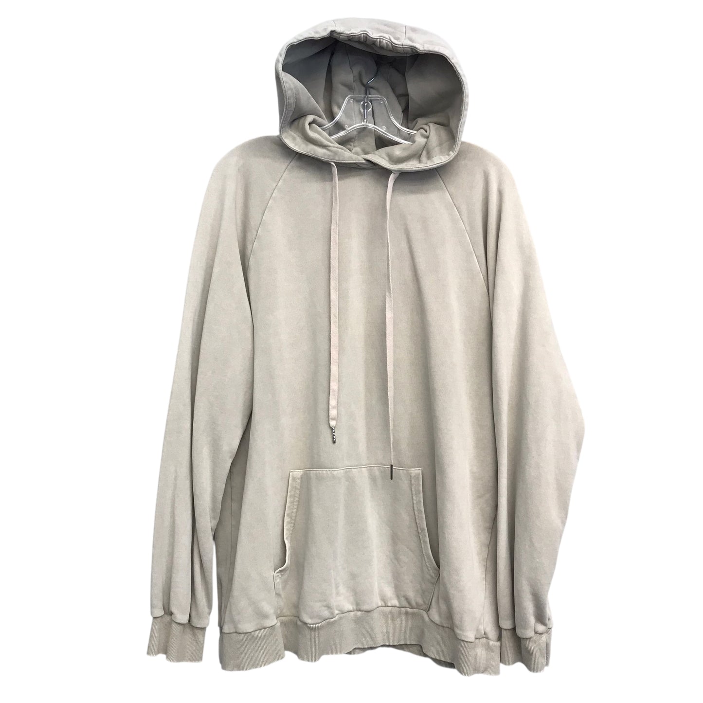 Sweatshirt Hoodie By MoCo Boutique In Tan, Size:L